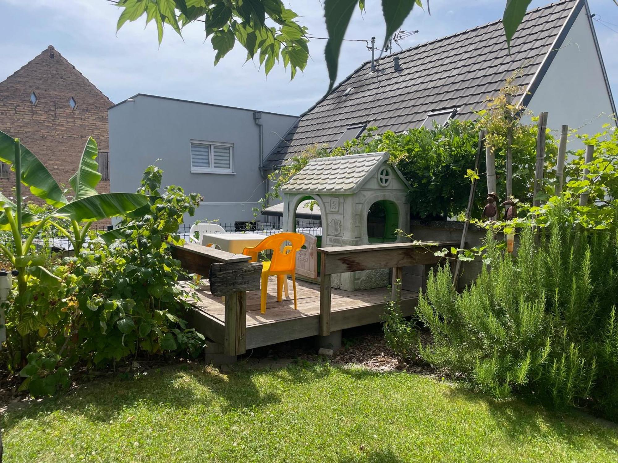 Chez L En Alsace Maison Independante 8 Pers Jardin & Cour Privative Griesheim-près-Molsheim Extérieur photo